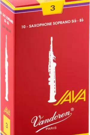 Prix promo - Vandoren Java Red Cut 3 - Saxophone Soprano