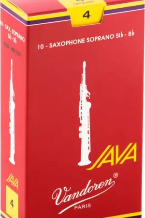 Vandoren Java Red Cut 4 - Saxophone Soprano - Très bien noté