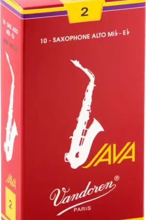 Vandoren Java Red 2 - Saxophone Alto | Prêt à expédier