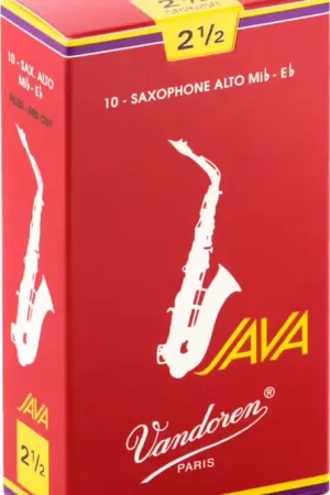 Direct fabricant - Vandoren Java Red 2.5 - Saxophone Alto