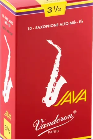 Liquidation - Vandoren Java Red 3.5 - Saxophone Alto