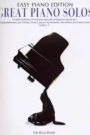 Incontournable | Wise Publications GREAT PIANO SOLOS EASY PIANO EDITION BLUE BOOK