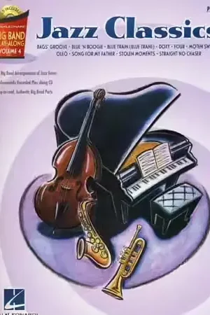 Économisez maintenant - Hal Leonard Big Band Play Along Vol.4 Jazz Classics + CD - Piano