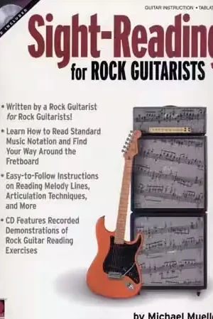 Cherry Lane SIGHT-reading For Rock Guitarists + CD - Offre limitée