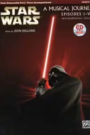 Qualité supérieure - Alfred Publishing Star Wars Musical Journey Episodes I - Vi Viola/piano Acc. + CD