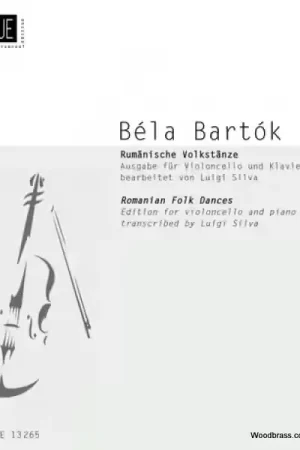 Universal Edition BARTOK BELA - RUMäNISCHE VOLKSTäNZE FüR STREICHORCHESTER - VIOLONCELLE / PIANO | Super prix