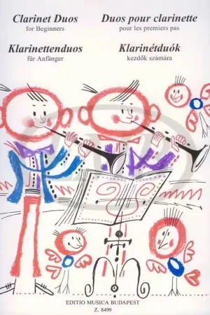 EMB (Editio Musica Budapest) Clarinet Duos For Beginner - Ajoutez au panier