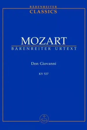 Qualité supérieure - Barenreiter Mozart W.a. - Don Giovanni KV 527 - Conducteur Poche