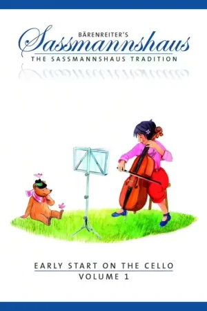 Préféré des clients | Barenreiter Sassmannshaus Egon - Early Start On The Cello Vol.1 - Violoncelle