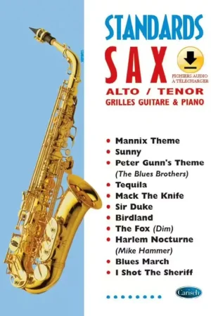 Carisch Standards Saxo Alto et Ténor + Audio | Très apprécié des clients