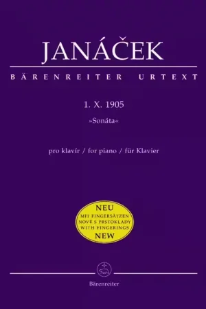 Barenreiter Janacek Leos - 1. X. 1905 Sonata - Piano | Remise