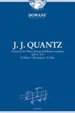 Prix réduit - Dowani Quz J.J. - Concerto Qv 5 : 174 In G Major - Flute Traversiere Bc
