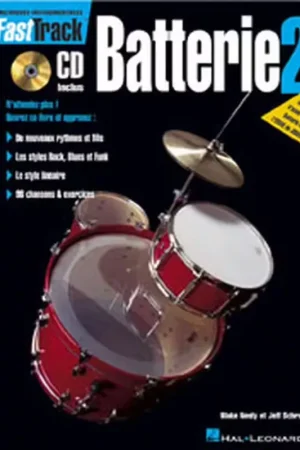 Affaire à saisir | Hal Leonard Fast Track Batterie Vol.2 + CD