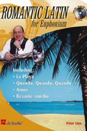 Dehaske ROMANTIC LATIN + CD - EUPHONIUM - Très demandé