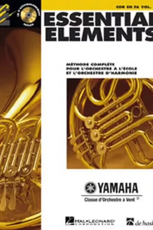 Achetez en ligne | Hal Leonard Essential Elements Vol.1 + CD - Cor En Fa