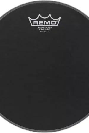Remo BA-0810-es Black Suede Ambassador 10 - Réduction spéciale
