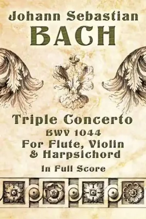 Offre spéciale - Dover Bach J.S. - Triple Concerto BWV 1044 - Full Score