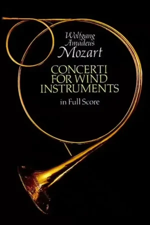 Dover Mozart W.a. - Concerti For Wind Instruments - Full Score - Nouveau lancement
