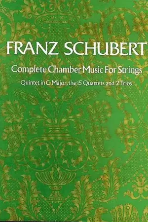 Préféré des clients | Dover Schubert F. - Complete Chamber Music For Strings