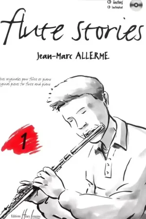 Prix réduit - Lemoine Alle - Flute Stories Vol.1 + Cd - Flute Piano