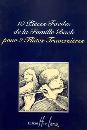 Remise - Lemoine Bach - Duos Famille Bach (10) 2 FL. - 2 Flûtes