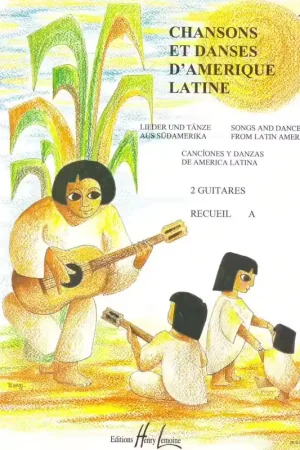 Fin de série | Lemoine Rivoal - Chansons et Danses D'amerique Latine Vol.a - 2 Guitares