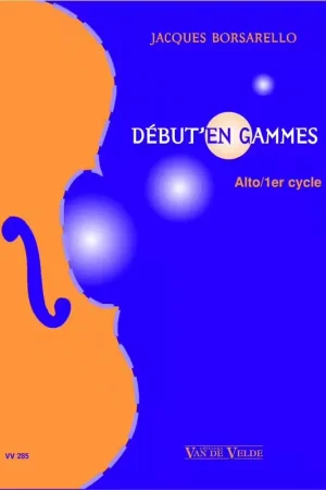 Prix bas | Van De Velde Borsarello - Début'en Gammes 1er Cycle - Alto