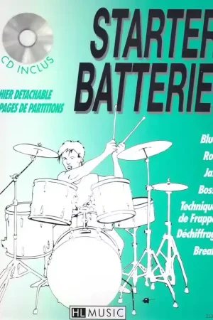 Bonne affaire - Lemoine Billaudy Patrick - Starter Batterie Vol.1 + CD - Batterie