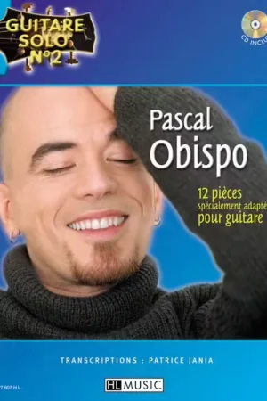 Qualité premium | Lemoine Obispo Pascal - Guitare Solo N°2 : Pascal Obispo + Cd - Ch Guitare