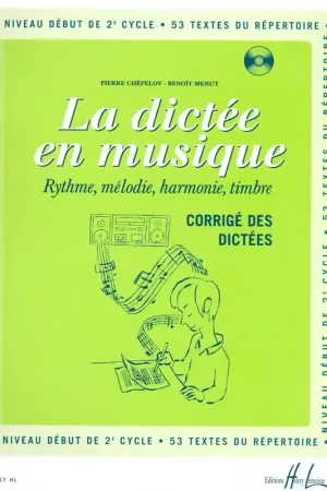 Remise supplémentaire | Lemoine Chepelov P./ Menut B. - La Dictee En Musique Vol.4 - Corrige