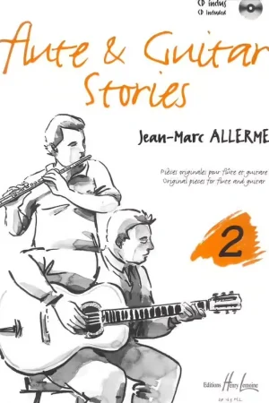 Qualité supérieure - Lemoine Alle - Flute And Guitar Stories Vol.2 + Cd - Flute Guitare