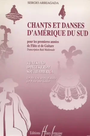 Plus que quelques articles - Lemoine Arriagada - Chants/danses Cordillère - Flûte et Piano