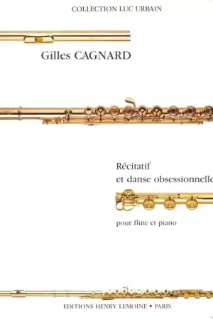 Prix doux | Lemoine Cagnard - Récitatif & Danse Obsession. - Flûte et Piano