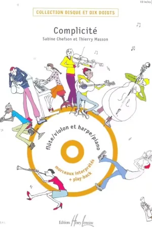 Lemoine Chefson/masson - Complicité - Flûte Ou Violon et Harpe Ou Piano | Prix en baisse