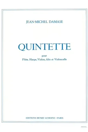 Lemoine Damase Jean-Michel - Quintette Op.2 - Flute He Violon Alto Violoncelle | Produit phare
