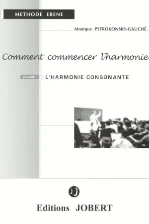 Retour gratuit | Jobert PSTROKONSKY-gauche - Méth.ebene V.1.harm.consonante