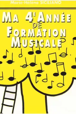 Direct usine | H. Cube Siciliano M. H. - Ma 4eme Année De Formation Musicale (CD Seul)