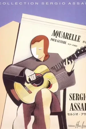 Offre exclusive - Lemoine Assad - Aquarelle - Guitare