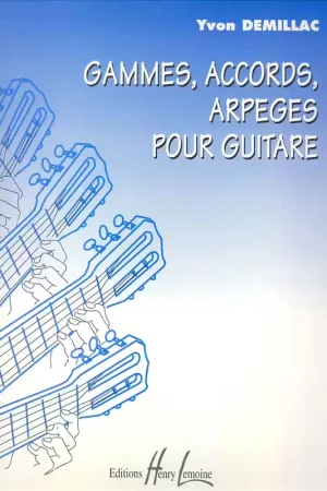 Achetez en ligne - Lemoine Demillac Yvon - Gammes Accords Eges - Guitare