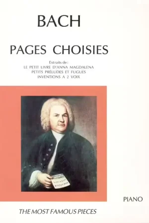 Stock limité - H. Cube Bach J.S. - Pages Choisies - Piano