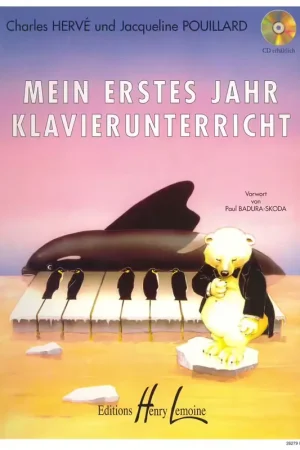 Prix usine | Lemoine Herve C./ Pouillard J. - Mein Erstes Jahr Klavierunter - Piano