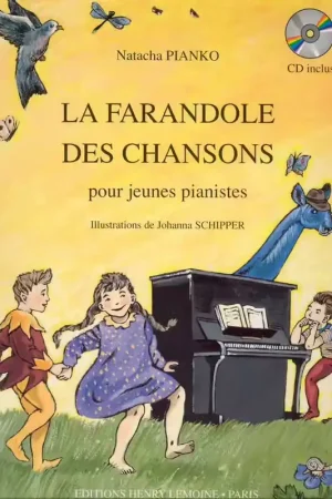 Top des ventes | Lemoine PIANKO NATACHA - FARANDOLE DES CHANSONS + CD - PIANO