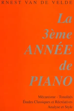 Van De Velde Van De Velde - Méthode Rose 3ème Année - Piano - Prix spécial