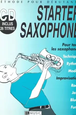 Coup de cœur | Lemoine Truet Frederic - Starter Saxophone + CD
