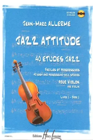 Très bien noté - Lemoine Allerme - Jazz Attitude Vol.1 + CD - Violon