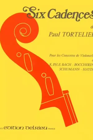 Edition Delrieu Tortelier Paul - Cadences (6) - Solo - Violoncelle Solo - Prix en baisse