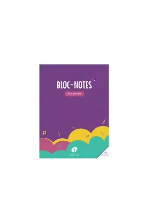 Produit phare | Hexamusic Bloc Notes 4x4 Portées