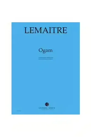Jobert Lemaitre - Ogam - Marimba Et 3 Flûtes À Bec (Ténor Basse Et Contrebasse) - Promotion