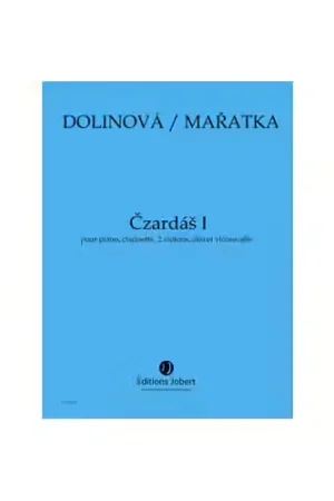 Nouveau au catalogue | Jobert Maratka - Czardas I - Piano Clarinette 2 Violons Alto Et Violoncelle
