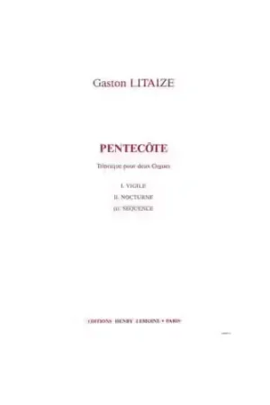 Prix imbattable | Lemoine Litaize - Pentecôte - 2 Orgues